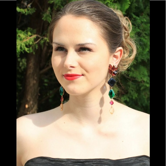 Last 1 ♠️ Kate Spade New York Rock It Statement Earrings - Picture 5 of 11